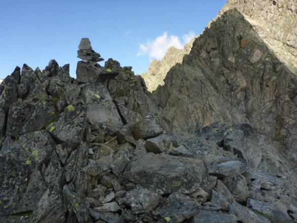 Einstieg mit Steinmännchen