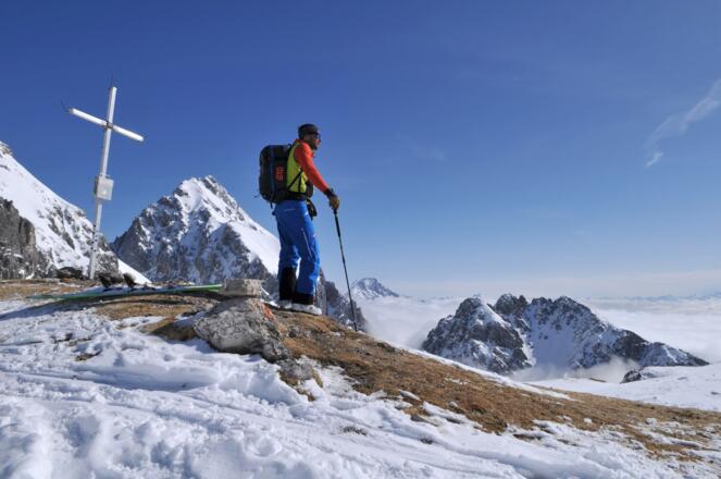 Höllkopf, Blick auf Griesspitze