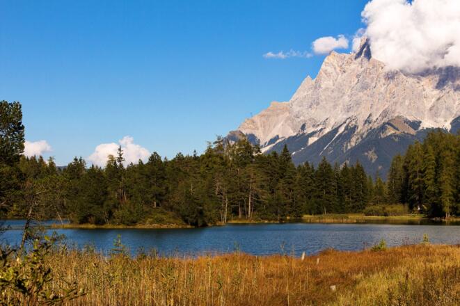 Weißensee mit Zugspitze