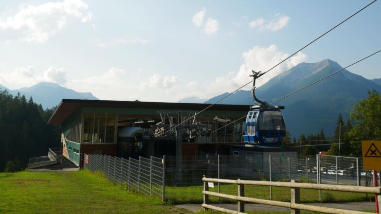 Talstation Ehrwalder Almbahn
