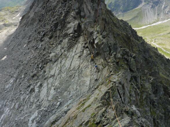 Vom 3. Stand in 3. Seillänge