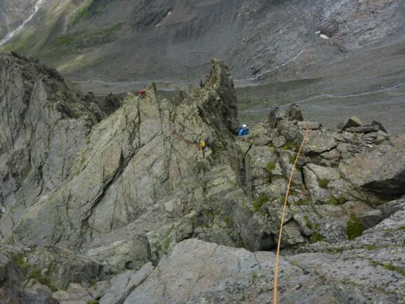 Vom 15. Stand in 15. Seillänge