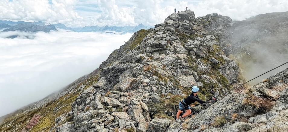 Klettersteig Burg