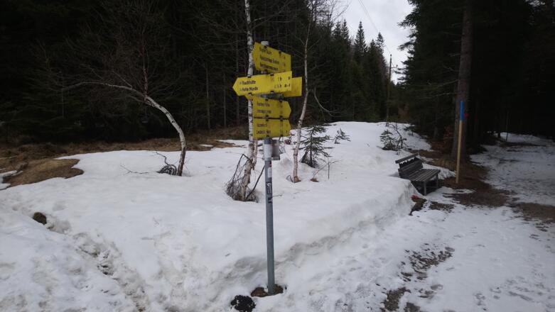 Richtung Rauthhütte