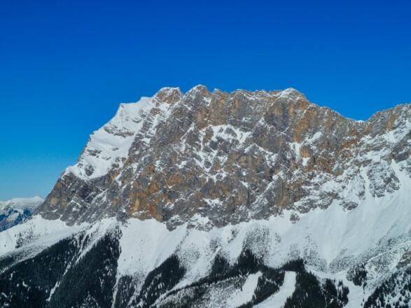 Beeindruckend: das Zugspitzmassiv