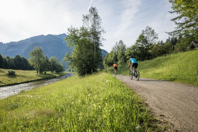 An der Ammer bei Oberammergau