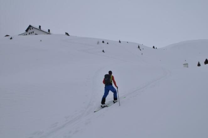 Anstieg zur Adolf-Pichler-Hütte