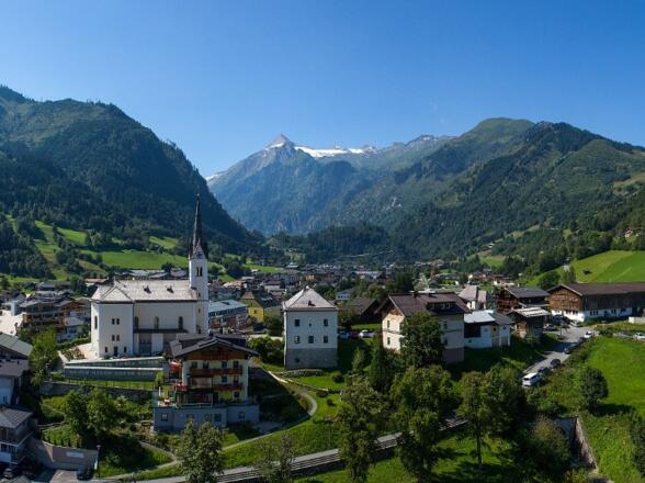 Blick auf Kaprun