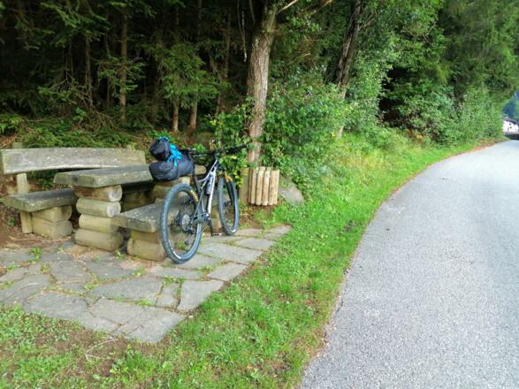 Am Möllradweg kurz vor Kolbnitz...