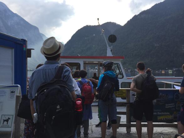 Schiff nach Hallstatt