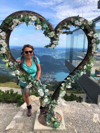 Bei der Bergstation der Zwölferseilbahn