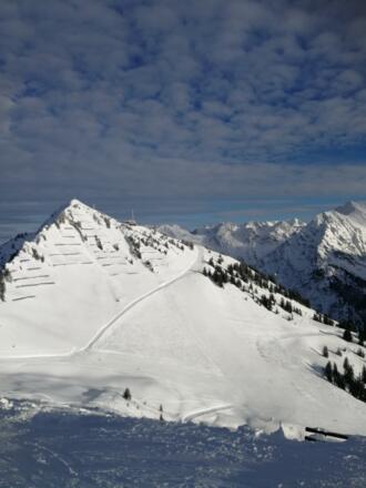 Walmendingerhorn im Winter