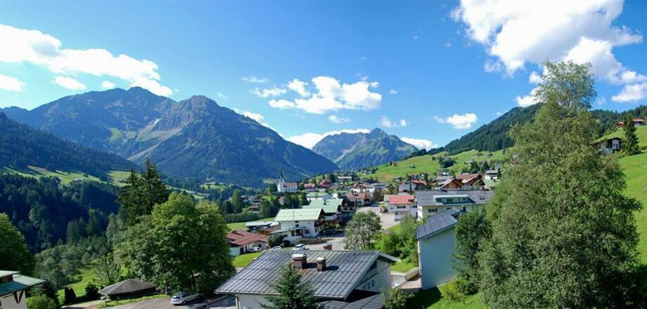 Der Blick vom Balkon