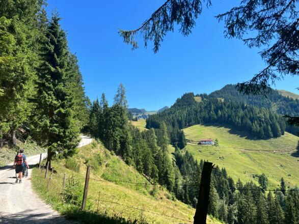 Wanderung zur Burger Alm