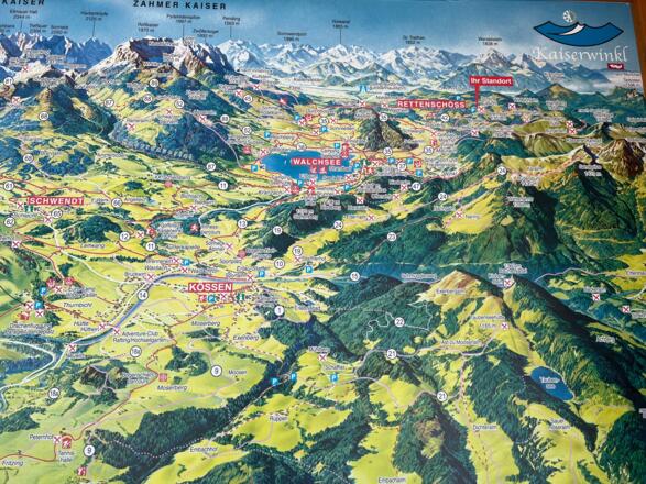 Kaiserwinkel Wanderungen