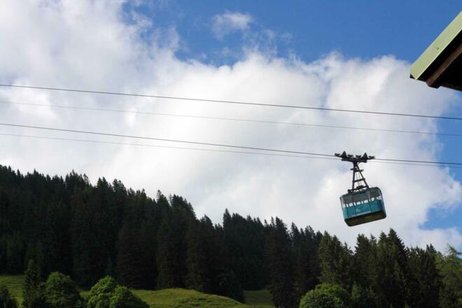 Walmendingerhornbahn ist fast nebenan
