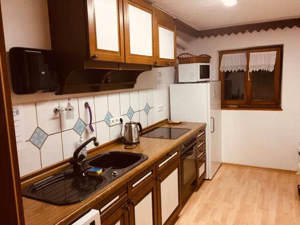 Gemeinschaftsküche im Gästehaus Weber