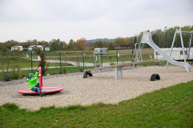 Spielplatz am Campingplatz in Bad Abbach