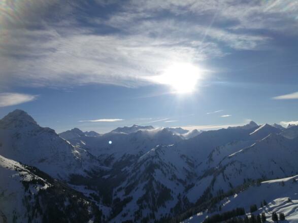 Blick vom Walmendingerhorn