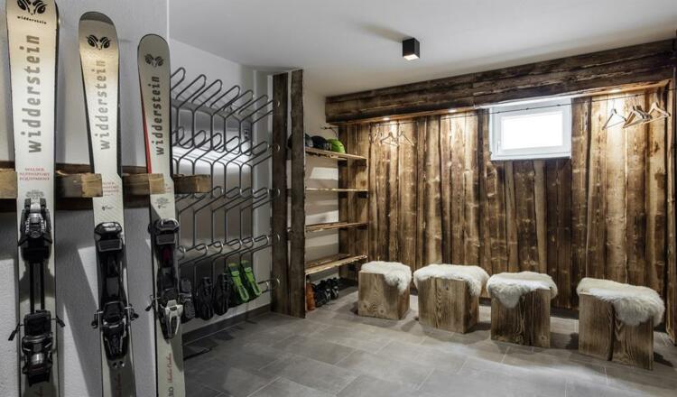 Ahorn-Chalet Skikeller