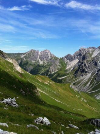 Blick in die Berge