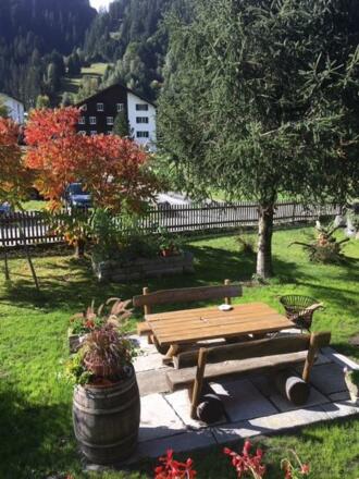 Sitzmöglichkeit im Garten