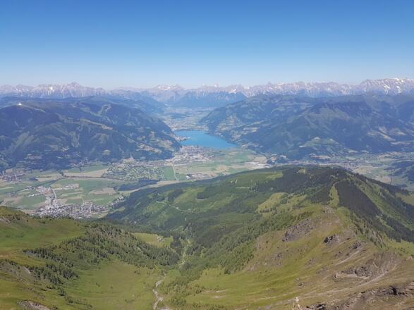 Blick auf den Zeller See