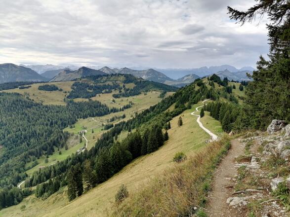 Blick in die Osterhorngruppe