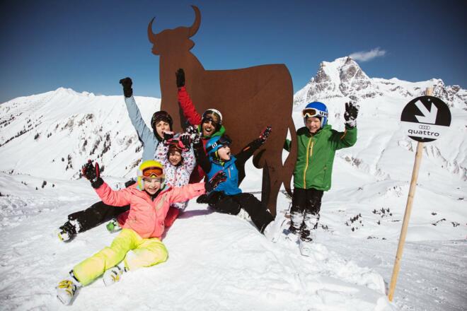 Kinder im Schnee