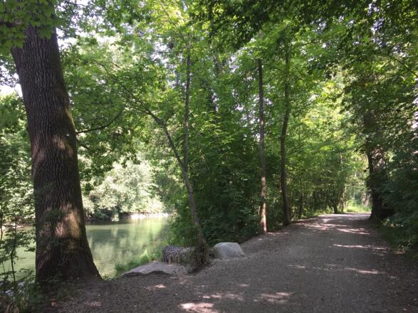 Amperradweg Richtung Herbertshausen