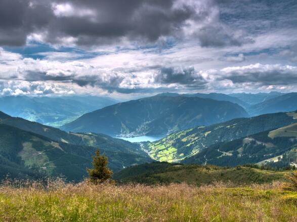 Blick auf den Zeller See