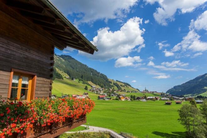 Ausblick in Richtung Mittelberg