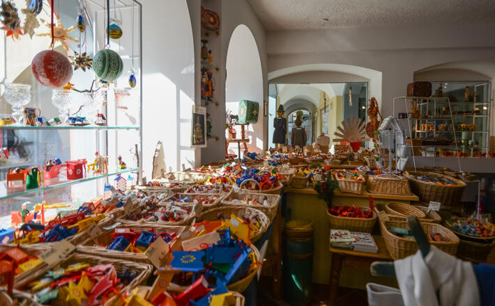 Das Sortiment der Berchtesgadener War