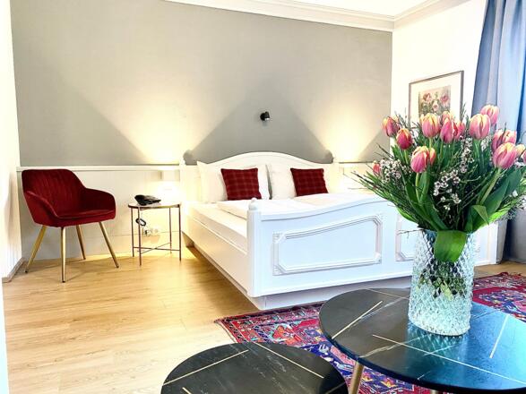 Gastgarten im Innenhof