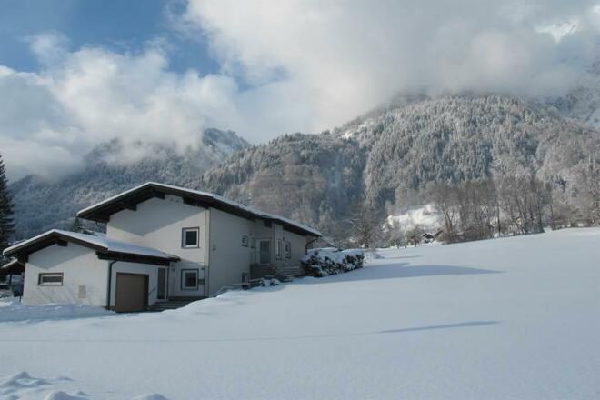 Haus Mangeng im Winter