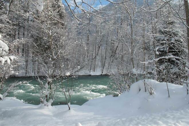 Wanderweg an der Ill