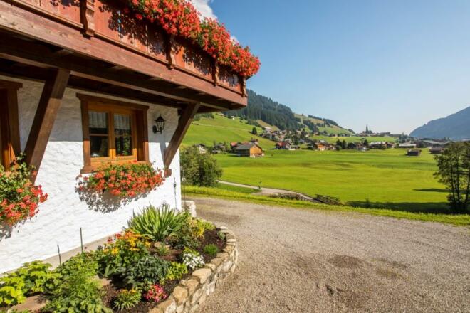 Ausblick in Richtung Mittelberg