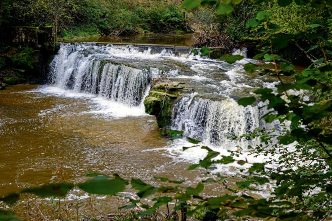 Wasserfall an der Leiblach