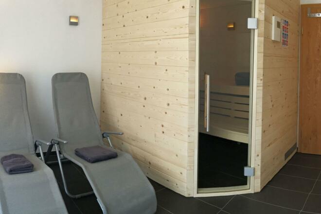Sauna mit Ruheraum