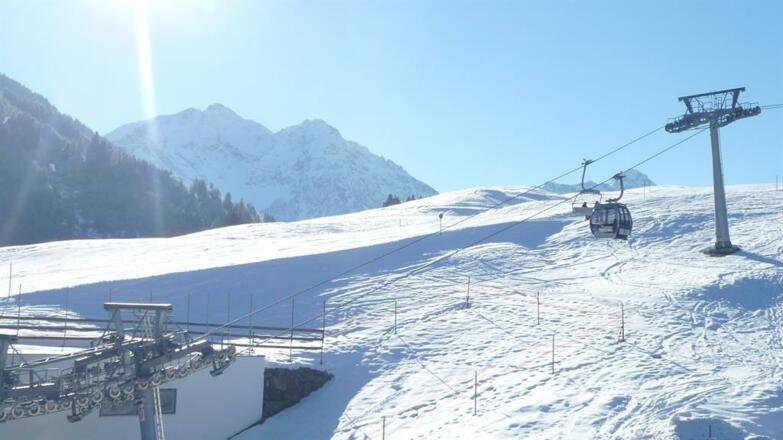 Blick zur Parsenn von FW 1