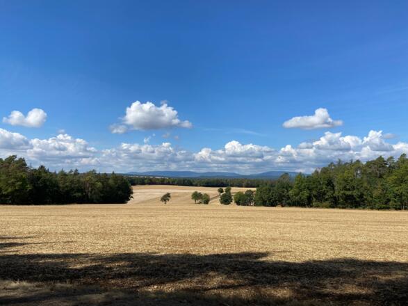 Rhön Panorama an der Extratour Strahlungen