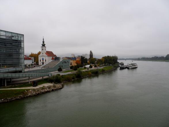 Ausblick auf die Donau