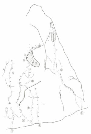 Topo Pfennigsteinmauer - Überdosis