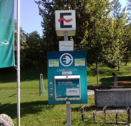 E-Ladestation Parkplatz Brunnbach - Großraming