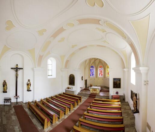 Innenanicht Georgenbergkirche Micheldorf