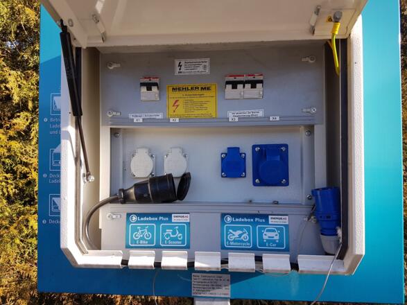 E-Ladestation Weyer Kreuzbergparkplatz