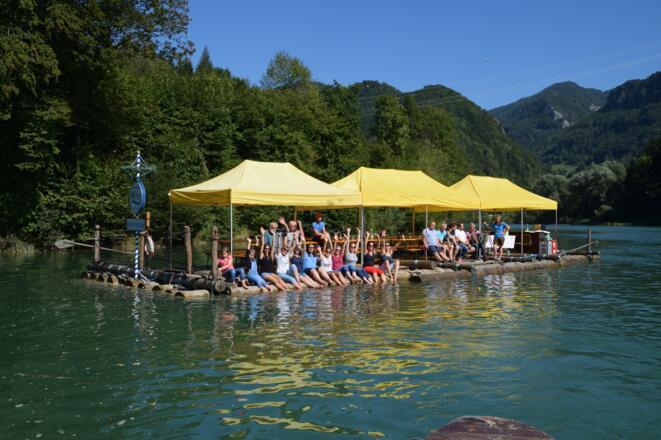 Flossfahrten auf der Enns