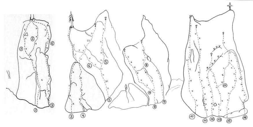 Topo Sauzahn Westseite