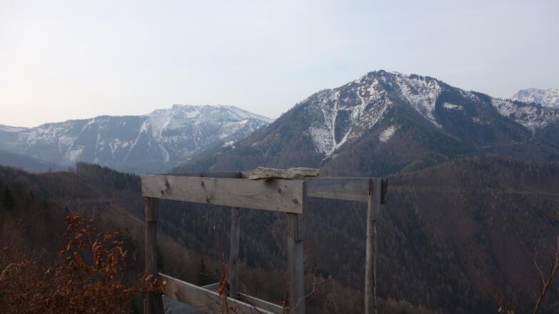 Jagasitz am Gratkamm mit Ramsauer Größtenberg