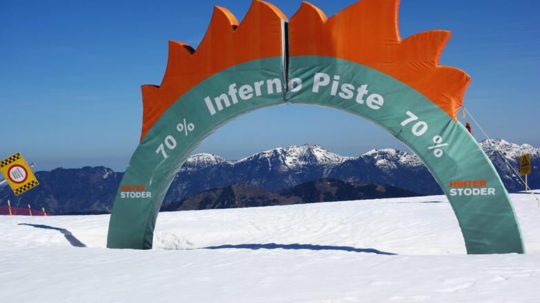 Hösskogel 1853m mit Sengsengebirge im Hintergrund